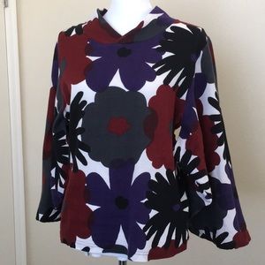 Sou Sou Japan “Nagi-Jiban” Kimono Sleeve Top